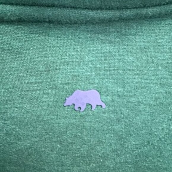 Onward Reserve Performance Men's Green 1/4-Zip Sweater M - Picture 6 of 8